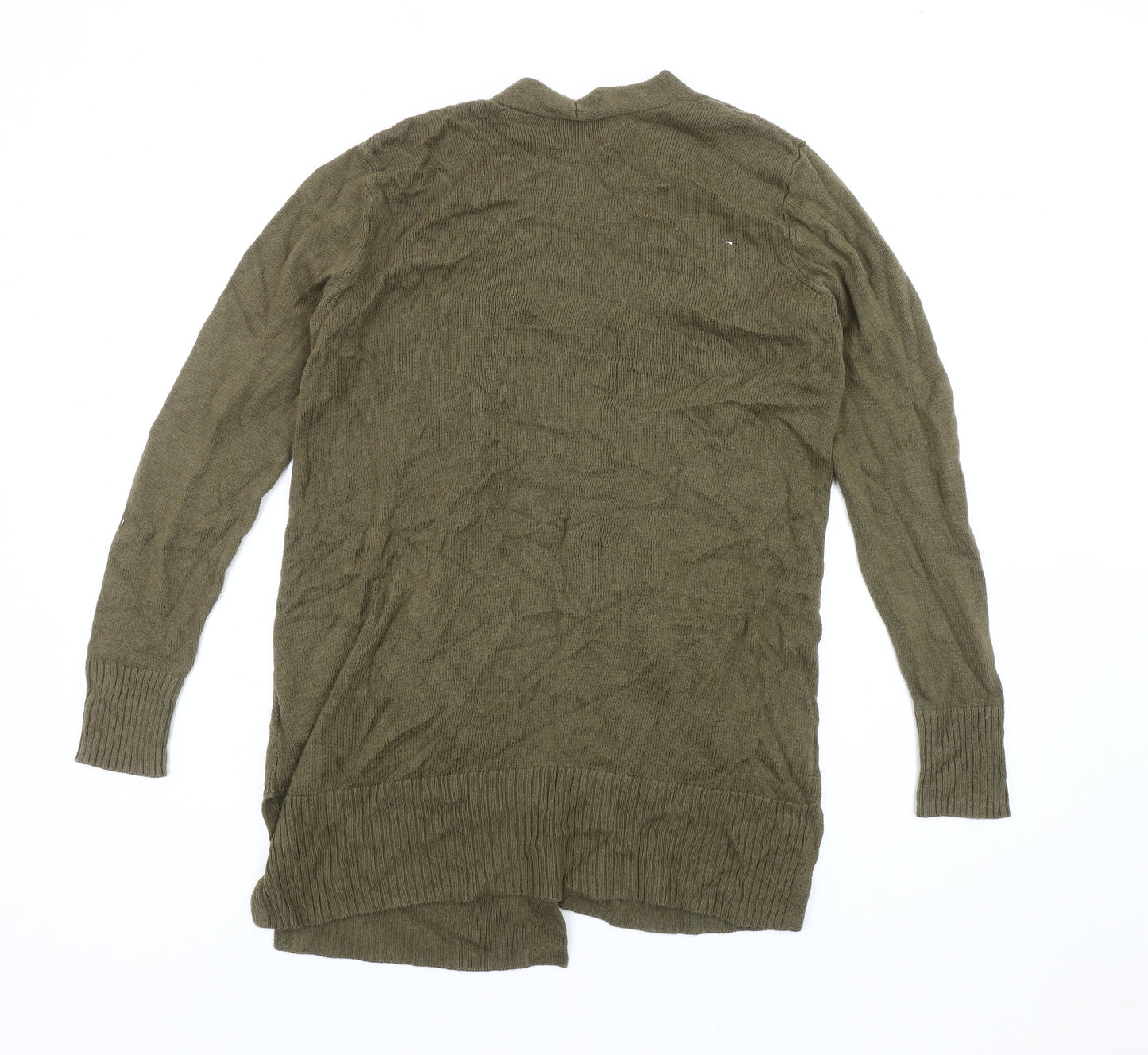 Old Navy Women's Green Open Front Cardigan, Size M, Casual Knitwear