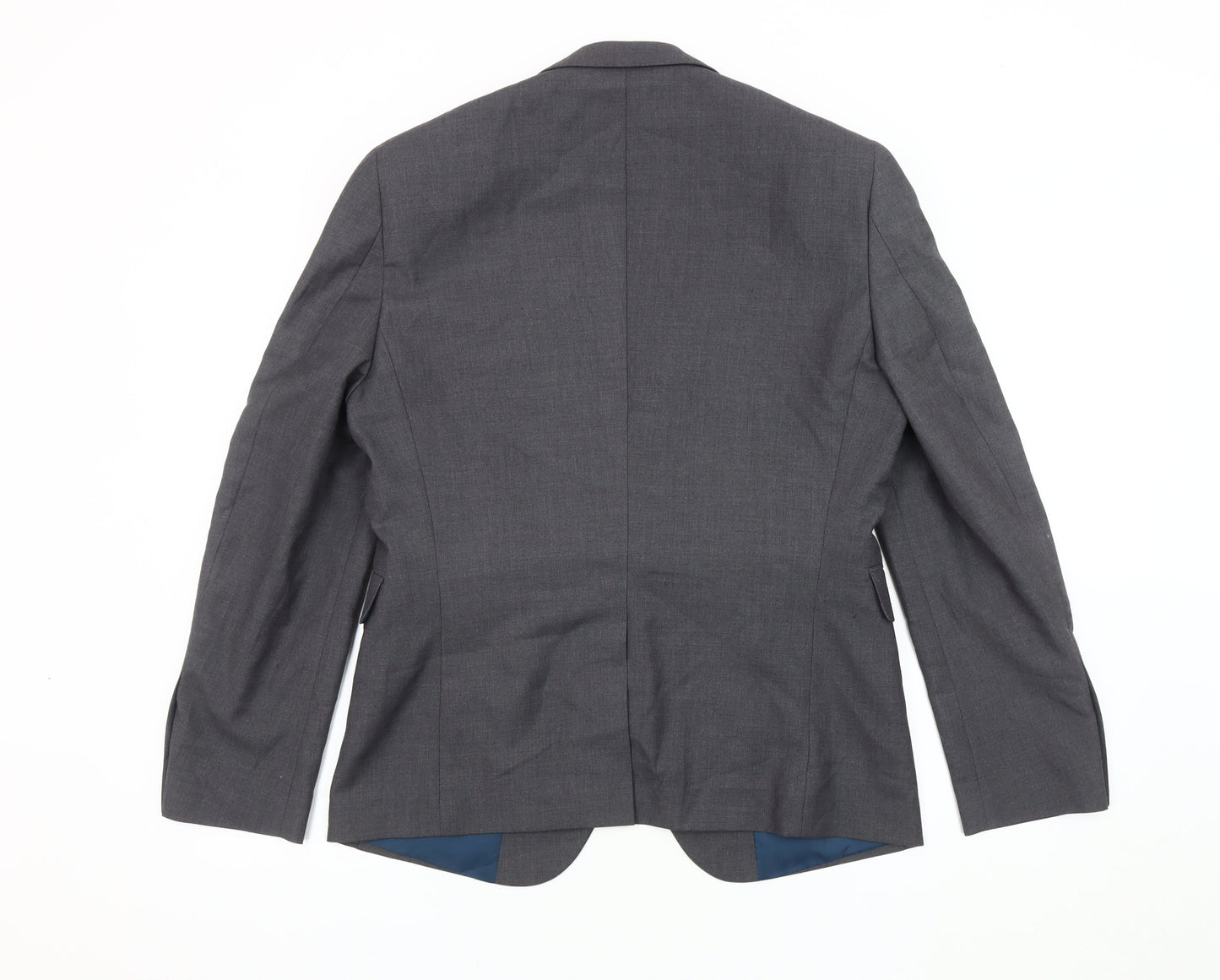 Burton Menswear Grey Slim Fit Men's Blazer 38S