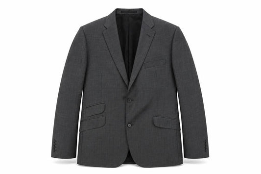 Jeff Banks Men's Grey Blazer, Size 42, Regular Fit
