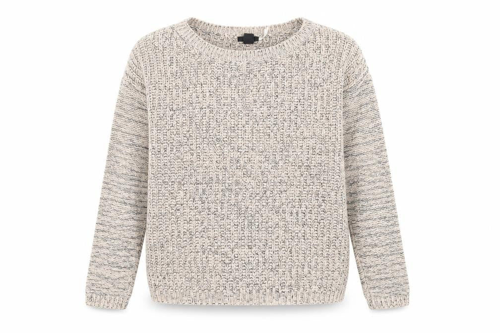 Forever 21 Women's Beige Knit Pullover Jumper, Size S