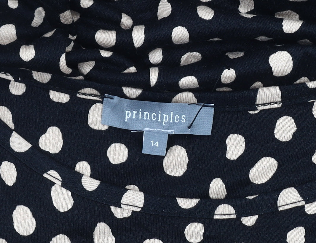 Principles Women’s Black Polka Dot Dress 14