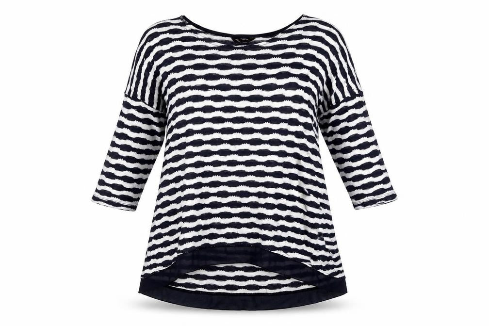 Phase Eight Women's Multicoloured Striped Tunic Jumper