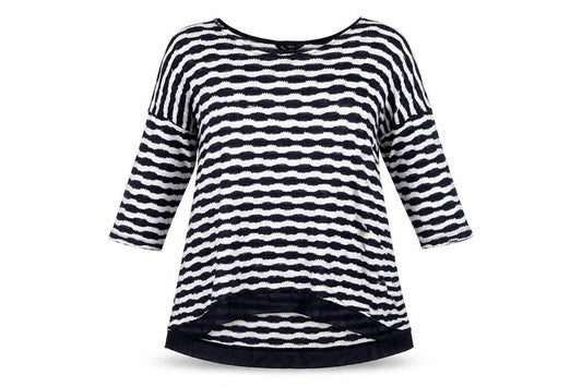 Phase Eight Women's Multicoloured Striped Tunic Jumper