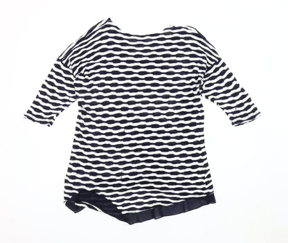 Phase Eight Women's Multicoloured Striped Tunic Jumper