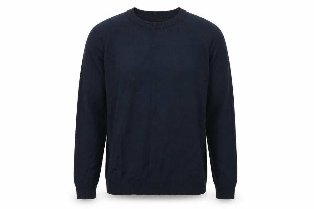 BHS Men's Blue XL Pullover Jumper, Crew Neck
