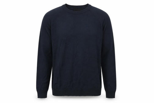 BHS Men's Blue XL Pullover Jumper, Crew Neck