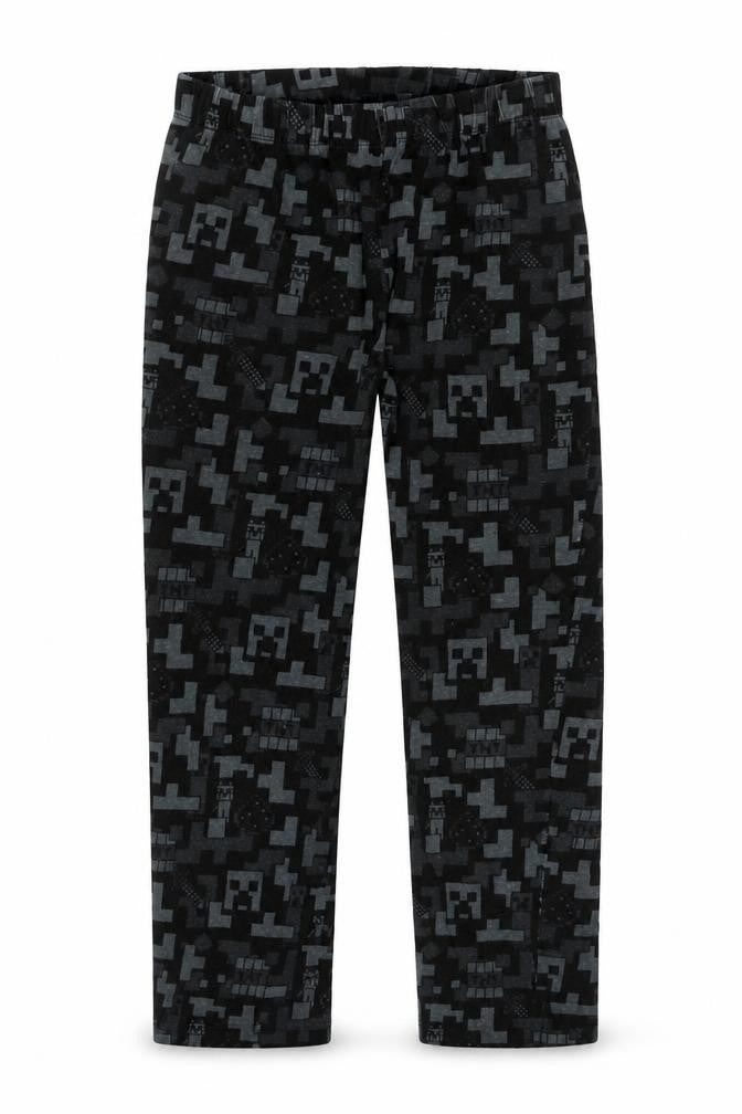 Minecraft Boys Black Graphic Pyjama Pants 9-10 Years