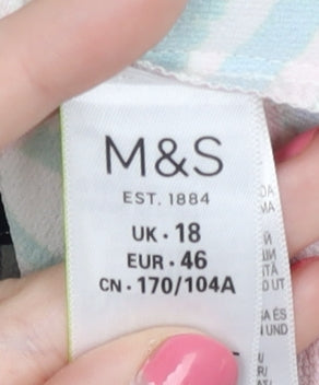 Marks and Spencer Women's Floral Multicoloured Blouse
