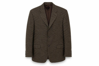 Berwin & Berwin Men's Brown Check Blazer 40L
