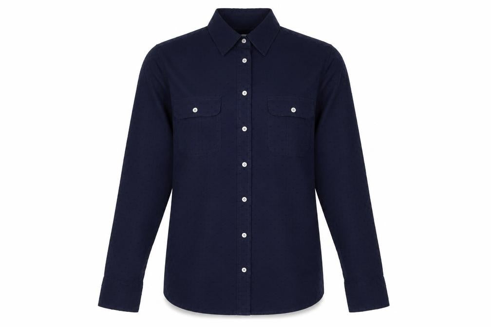 Gap Men's Blue Long Sleeve Casual Shirt S