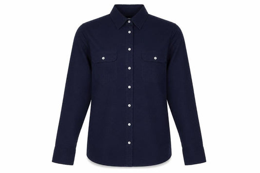 Gap Men's Blue Long Sleeve Casual Shirt S