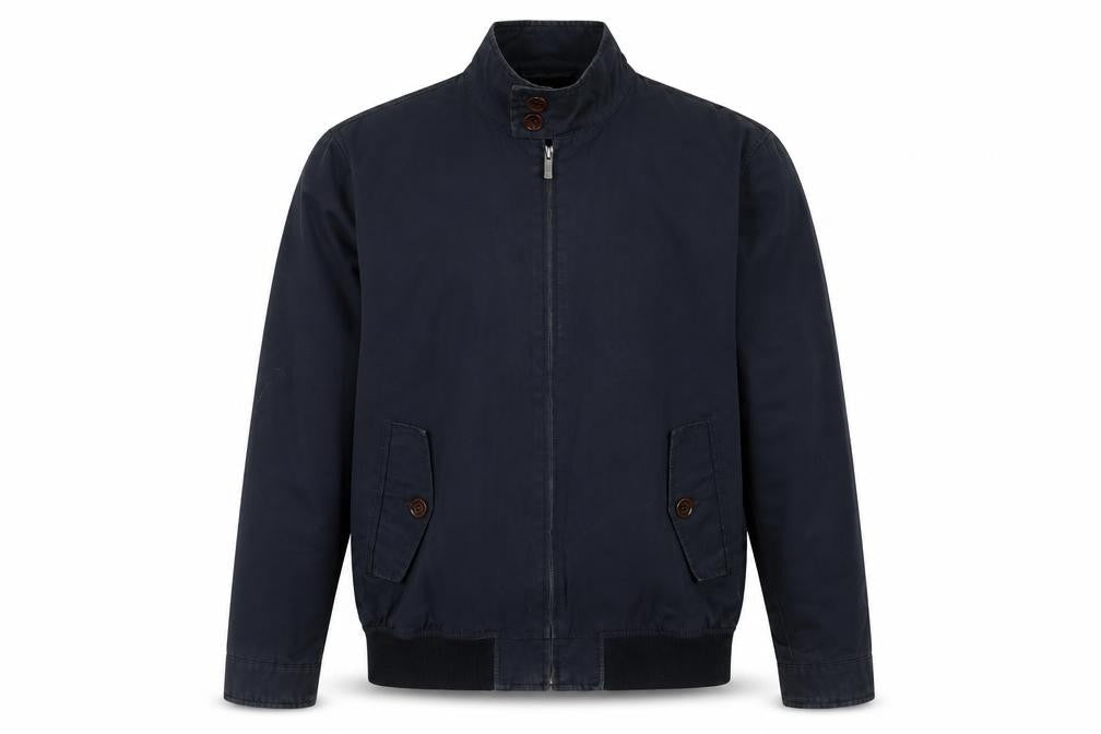 Jasper Conran Men's Blue Bomber Jacket S