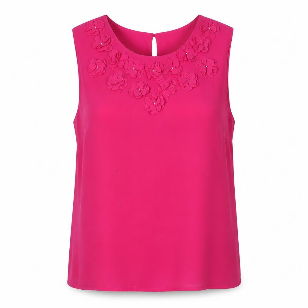 Emma Blake Women's Pink Sleeveless Blouse Size 14
