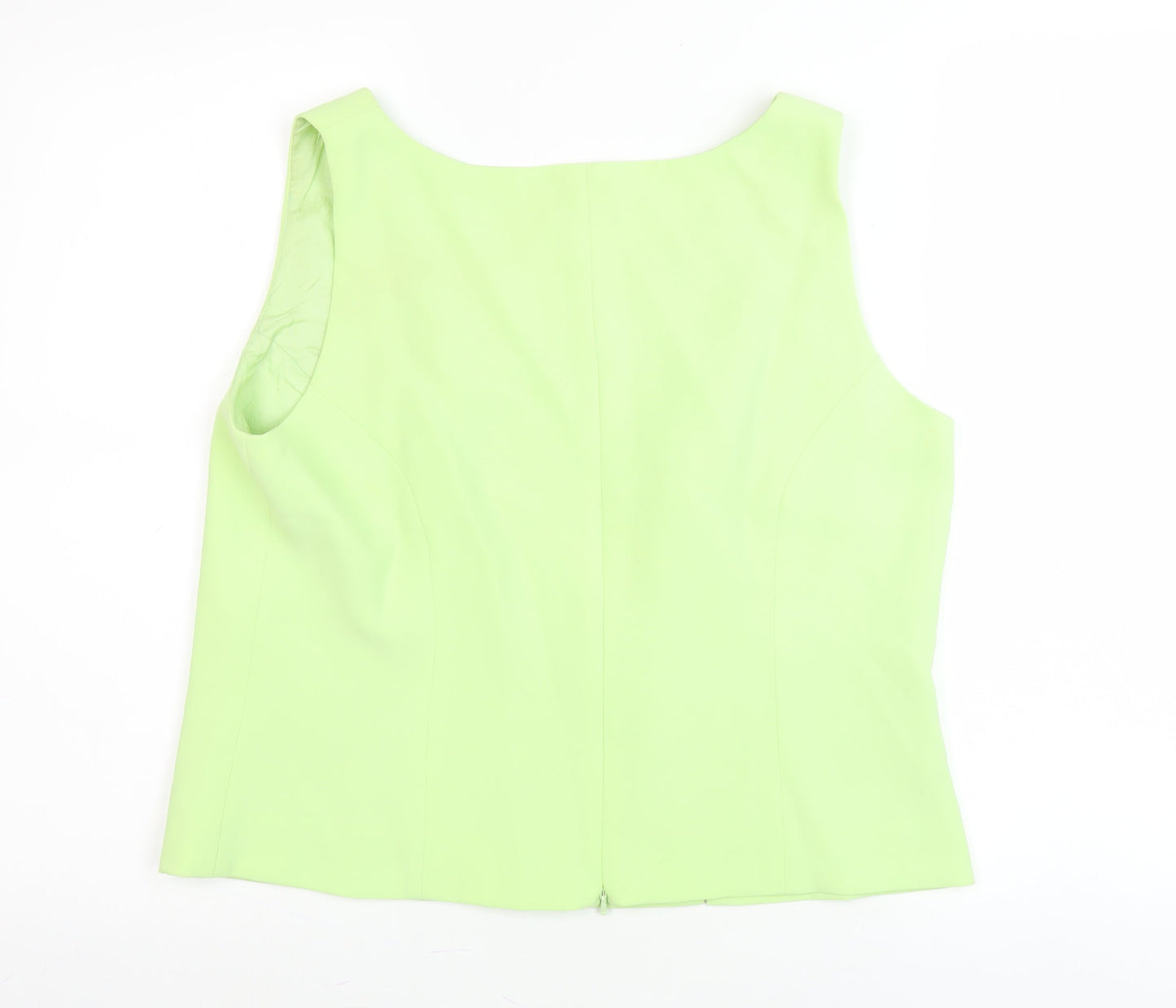 Roman Originals Women Green Tank Top Size 16
