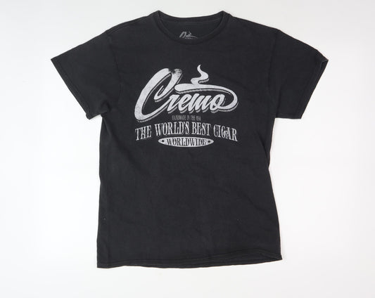 Cremo Men's Black Graphic M T-Shirt