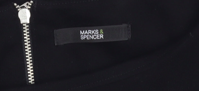 Marks & Spencer Women's Black Dress 14 Studded