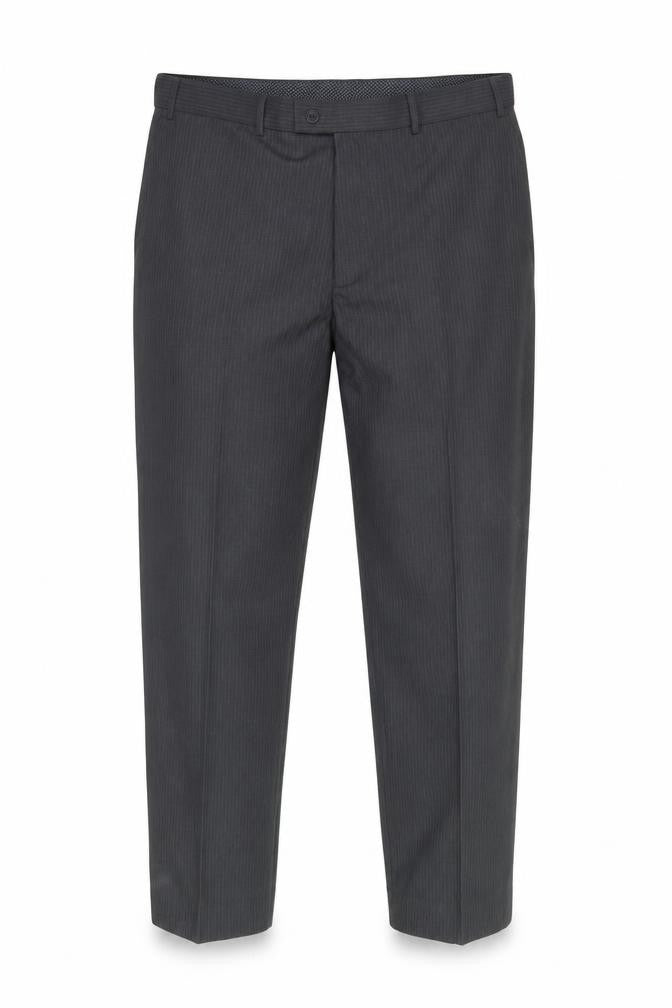 Debenhams Men's Black Trousers - Size 40, Regular Fit