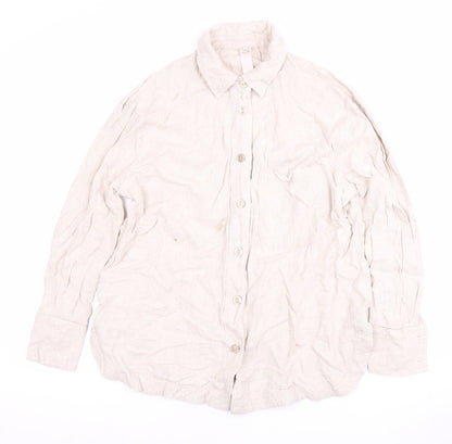 River Island Women's Ivory S Button-Up Shirt