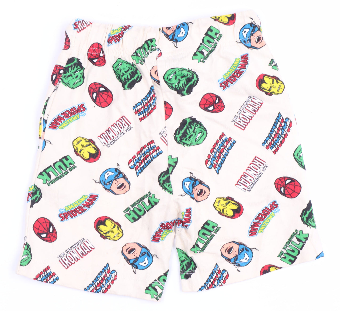 Marvel Boys Multicoloured 4-5 Years Superhero Shorts