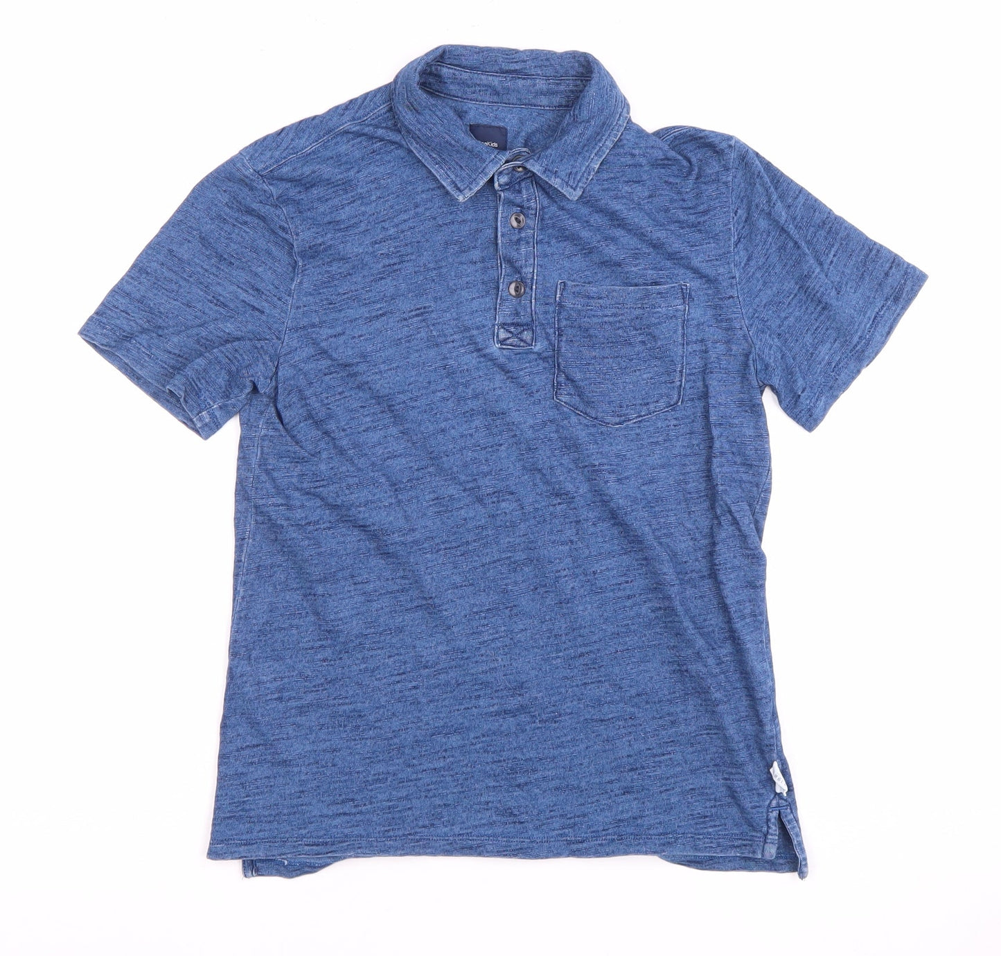 GapKids Boys Blue Polo Shirt, 8 Years, 100% Cotton, Casual
