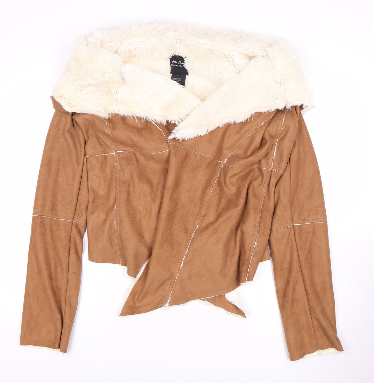 Me Jane Women's Brown Cropped Jacket M