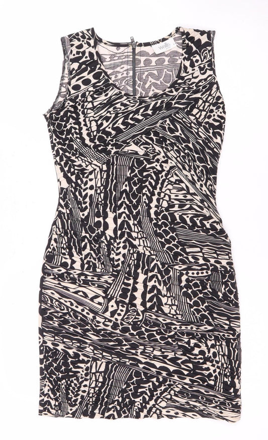 Wallis Petite Women's Multicoloured Sleeveless Dress