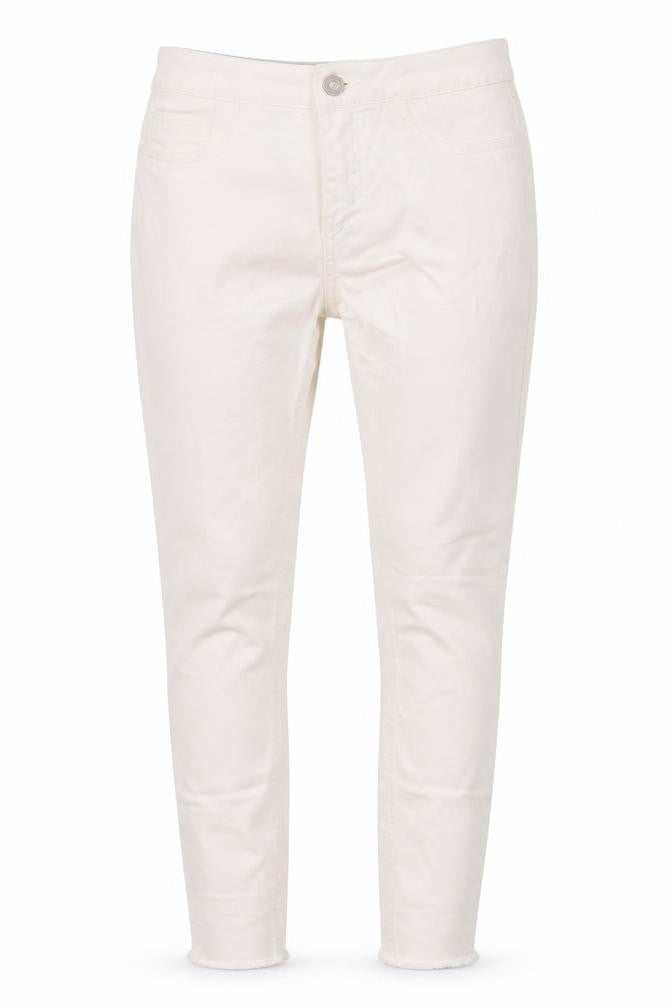 New Look Ivory High Rise Skinny Jeans for Women