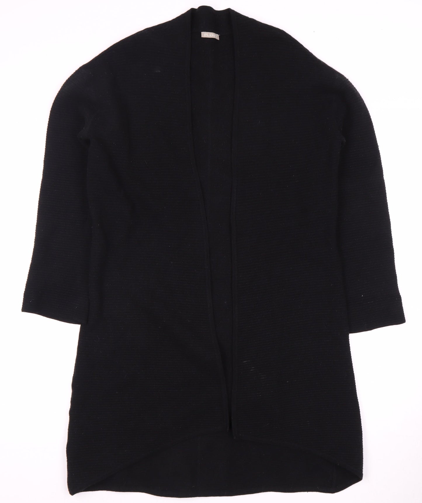 Planet Black Women's Medium Open Front Cardigan with Buckle