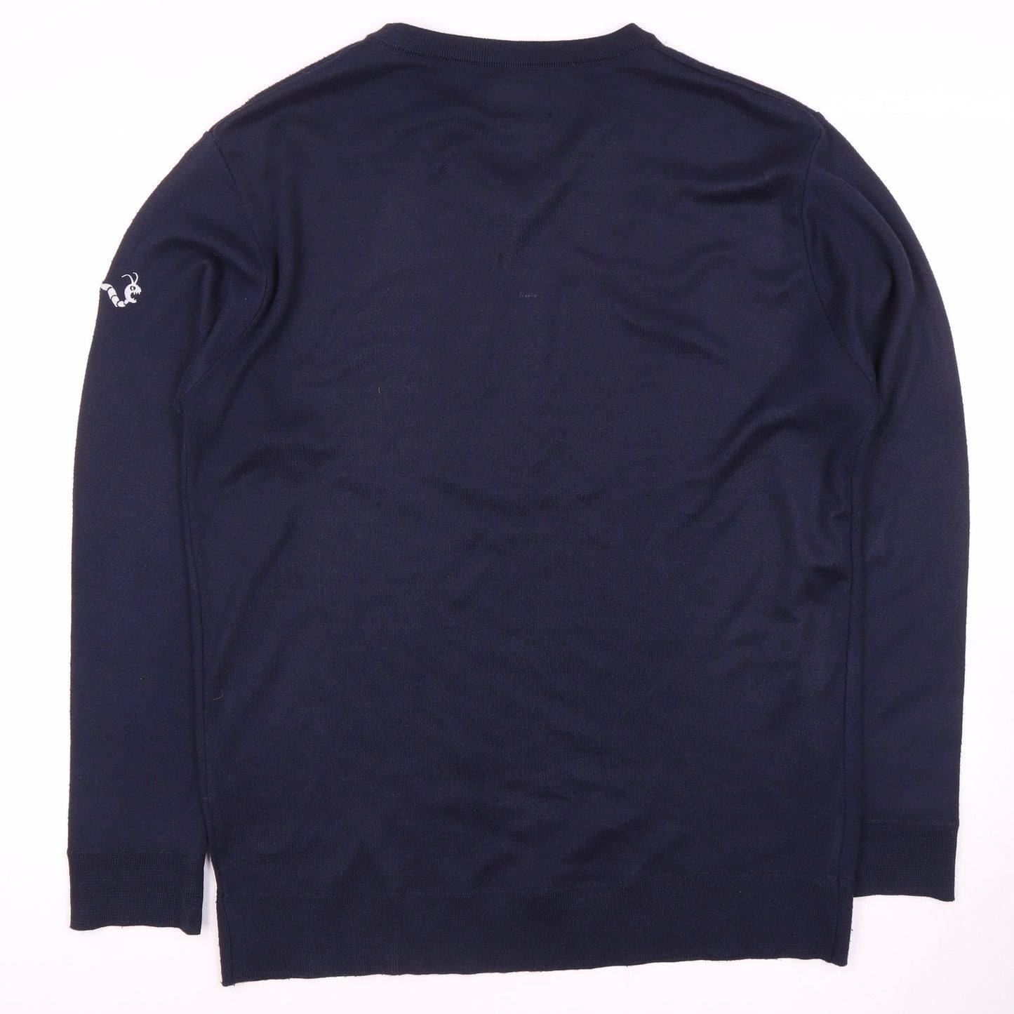 Woodworm Golf Men's Blue V-Neck Pullover 2XL Sweater