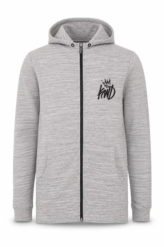 Kings Will Dream Men's Grey Full Zip Hoodie S