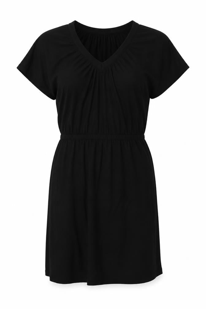 Gap Women's Black Short Sleeve Casual Dress M