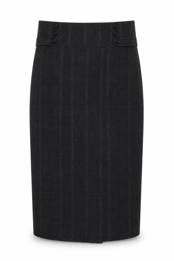 Next Women’s Black Check Pencil Skirt Size 10