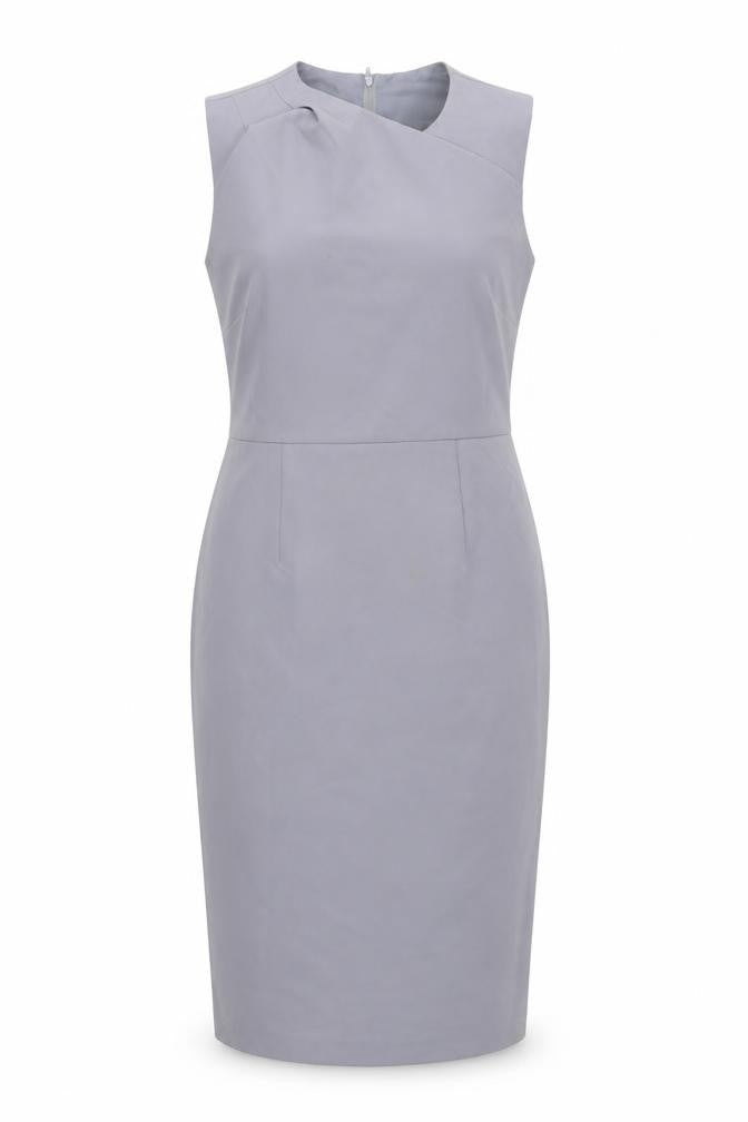 Dorothy Perkins Women's Grey Sheath Dress UK 10