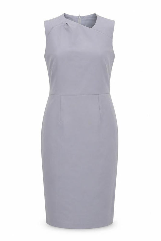 Dorothy Perkins Women's Grey Sheath Dress UK 10