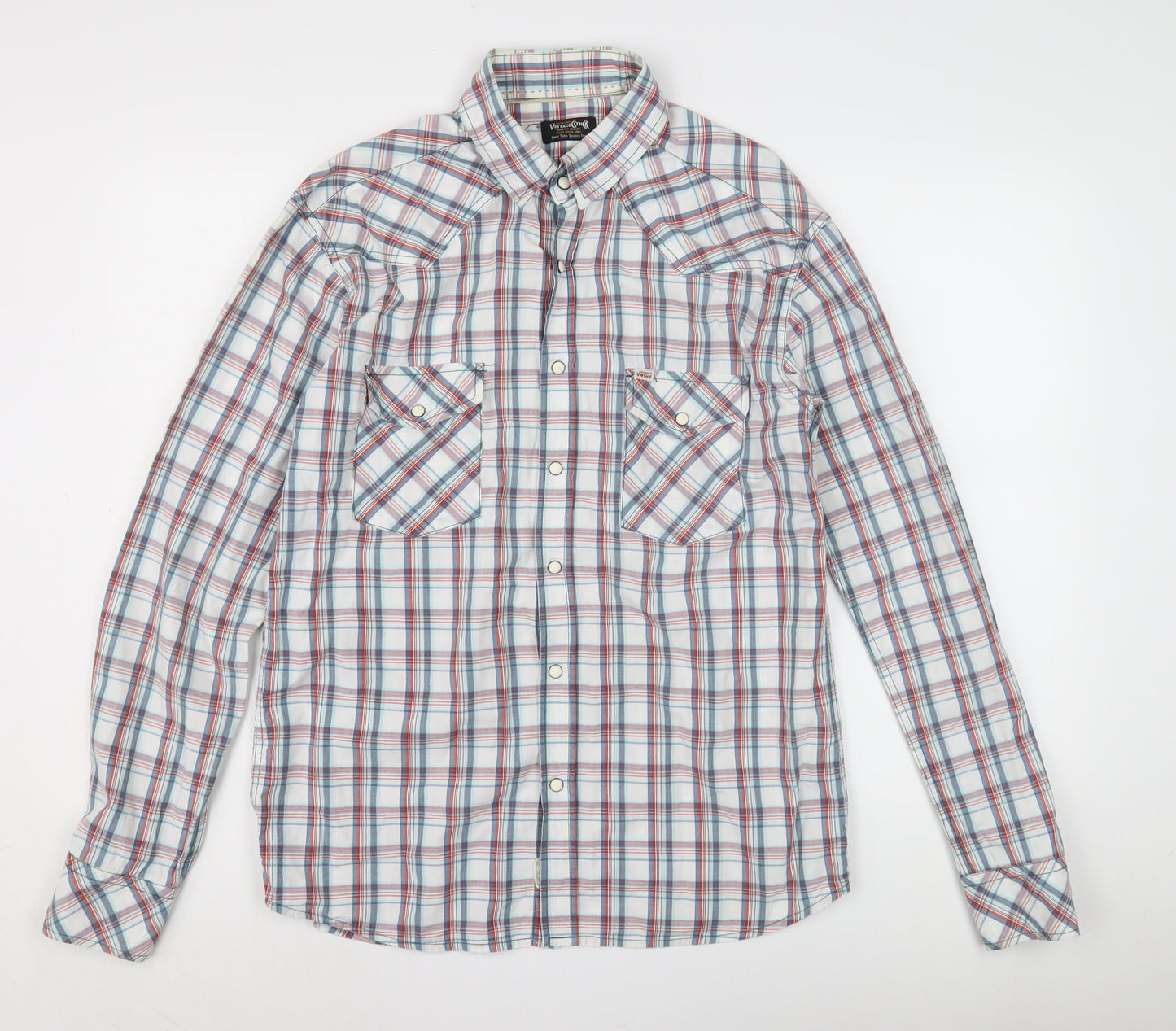 Jack & Jones Men's Multicoloured Plaid Shirt - Size L