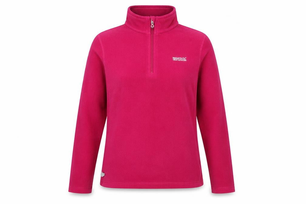 Regatta Women's Red Pullover Fleece Sweatshirt Size 12