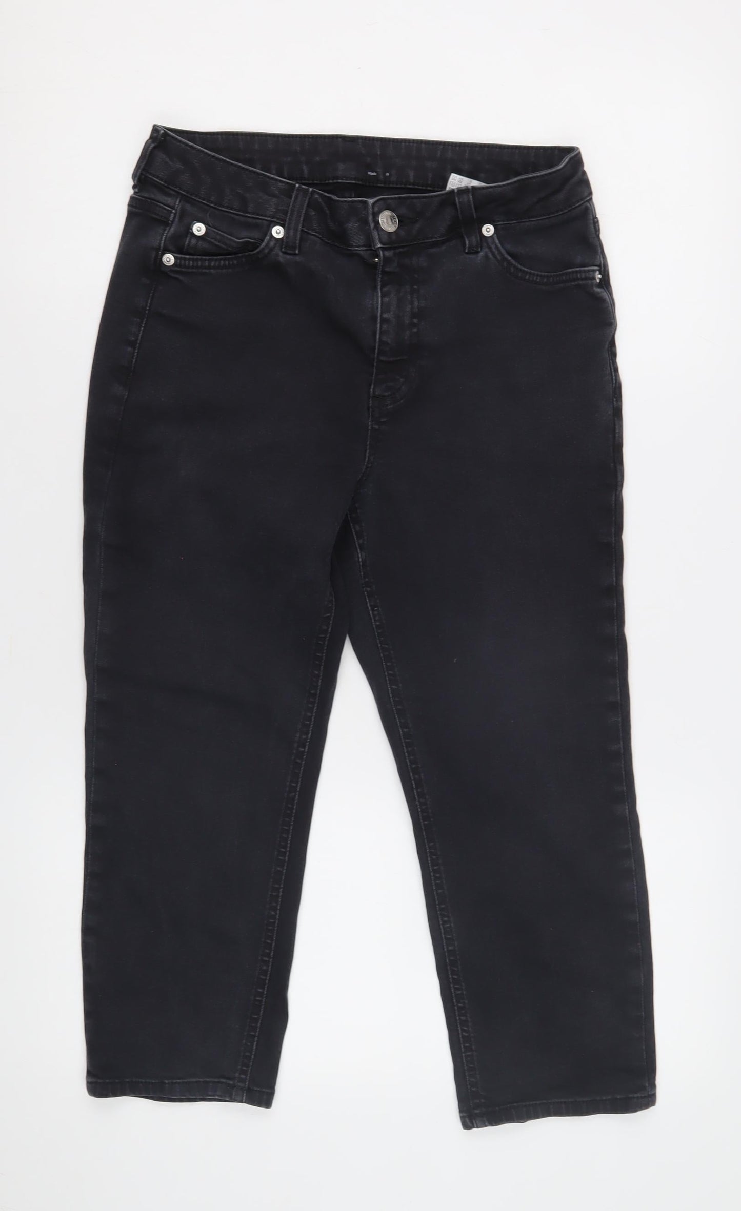 Marks and Spencer Black Women's Straight Jeans Size 10