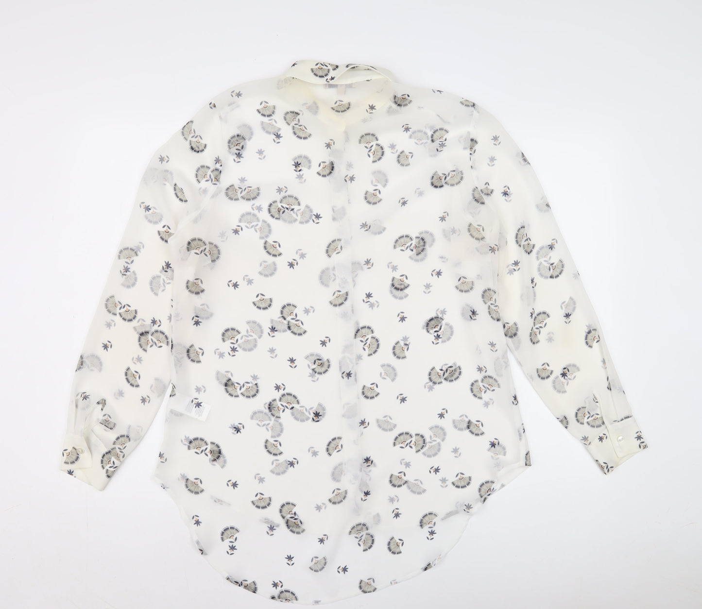 Limited Edition Women's Ivory Floral Button-Up Shirt