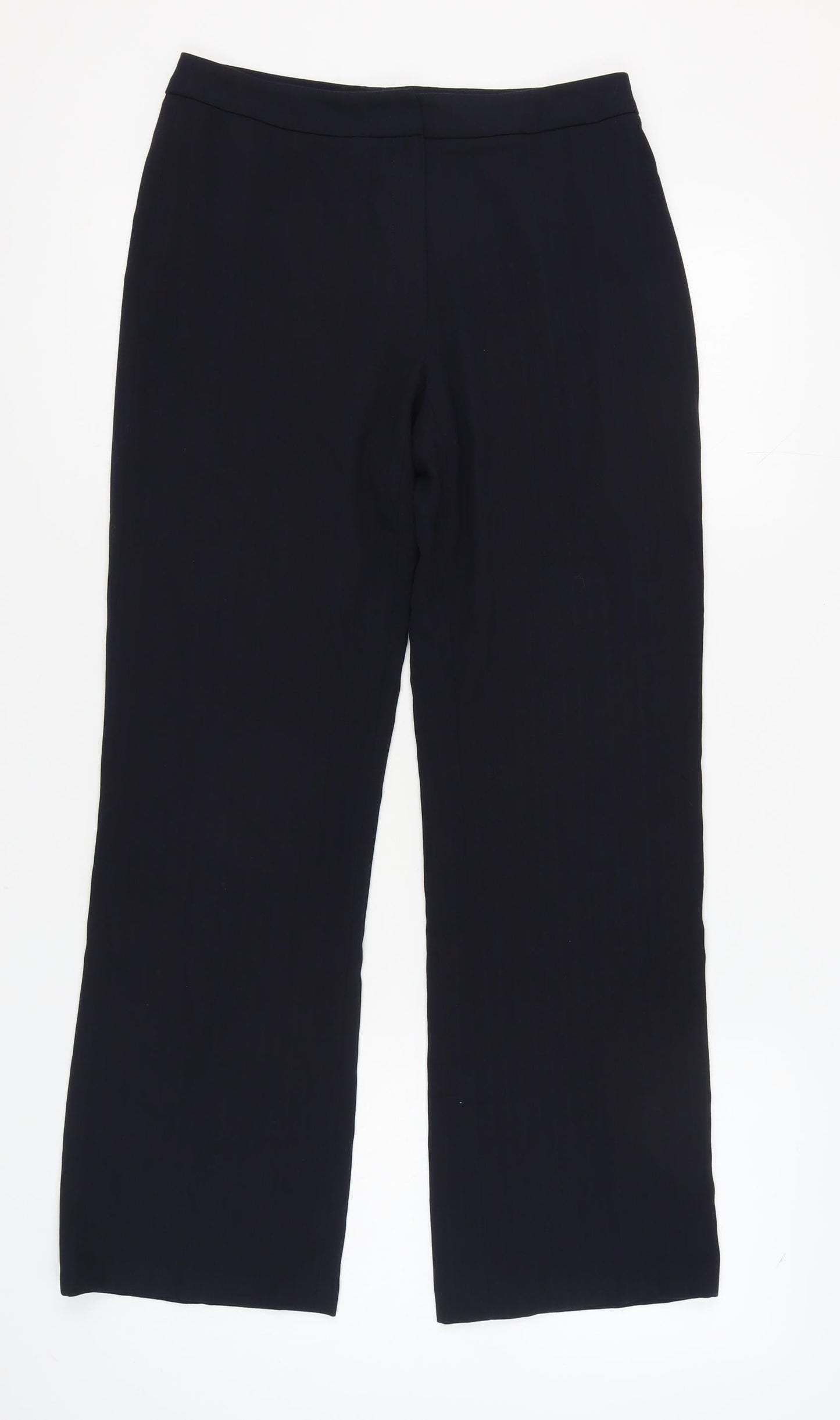 Debenhams Women's Black Straight Trousers, Size 12