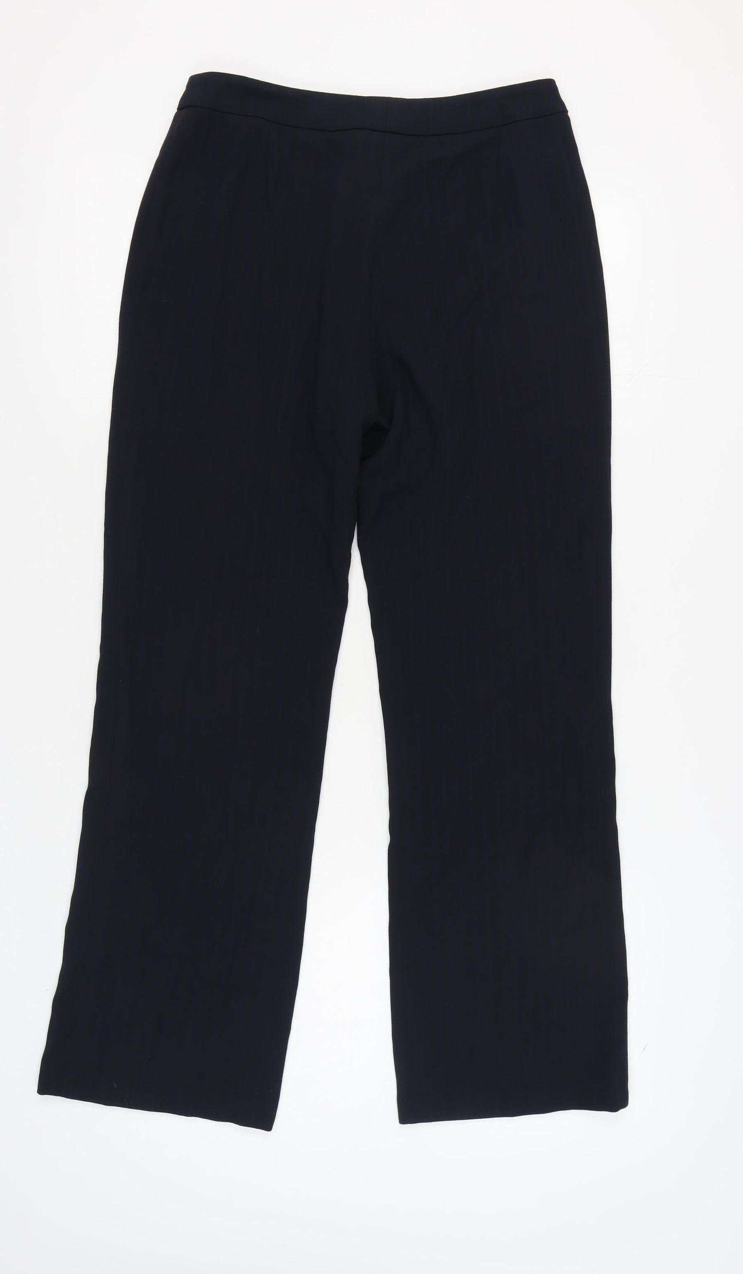 Debenhams Women's Black Straight Trousers, Size 12