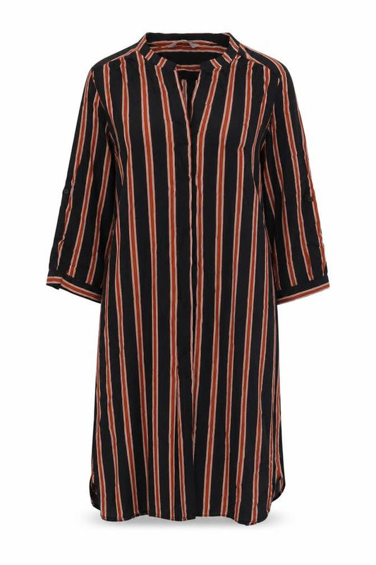 Red Herring Women's Striped Shirt Dress - Size 12