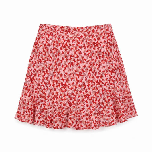 Motel Rocks Women's Multicoloured Floral Skirt S