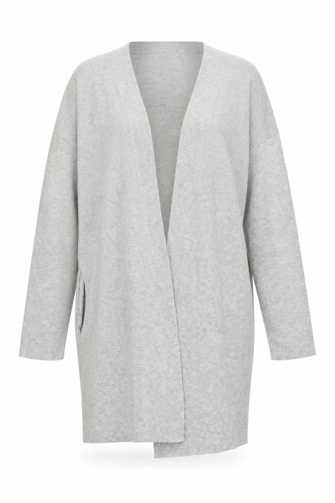 Warehouse Women's Grey Cardigan - Size S