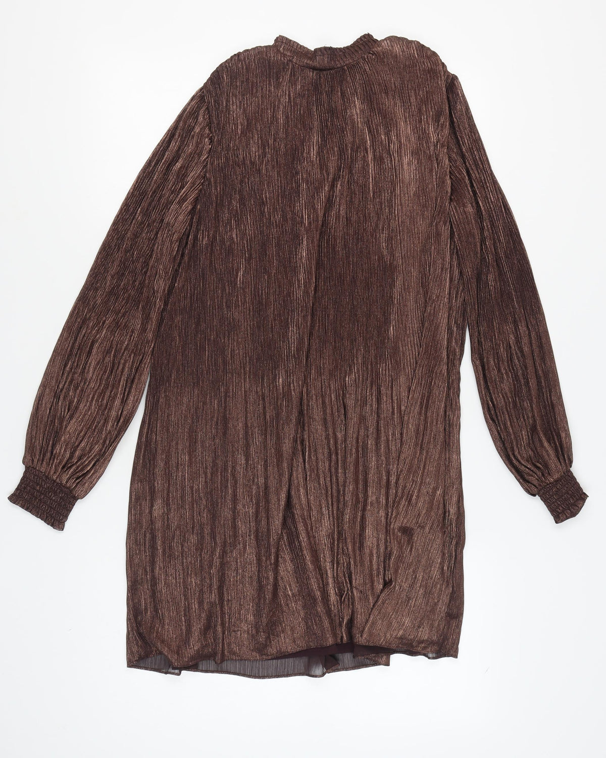 Phase Eight Women's Brown Long Sleeve Dress Size 10