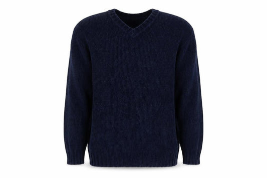 Marks & Spencer Men’s Blue V-Neck Pullover L