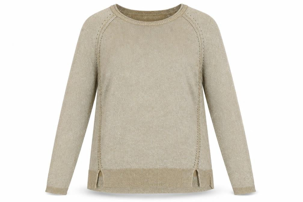 Betty Barclay Women's Gold Pullover Jumper Size 12