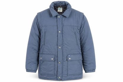 Arco Men's Blue Puffer Jacket L - Casual Winter Essential