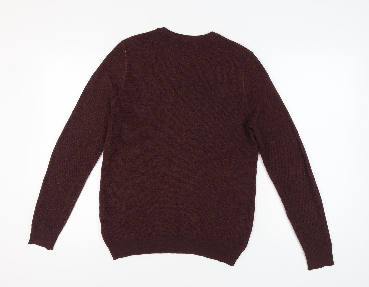 Peckham Rye Men's Brown Knit Pullover Jumper M