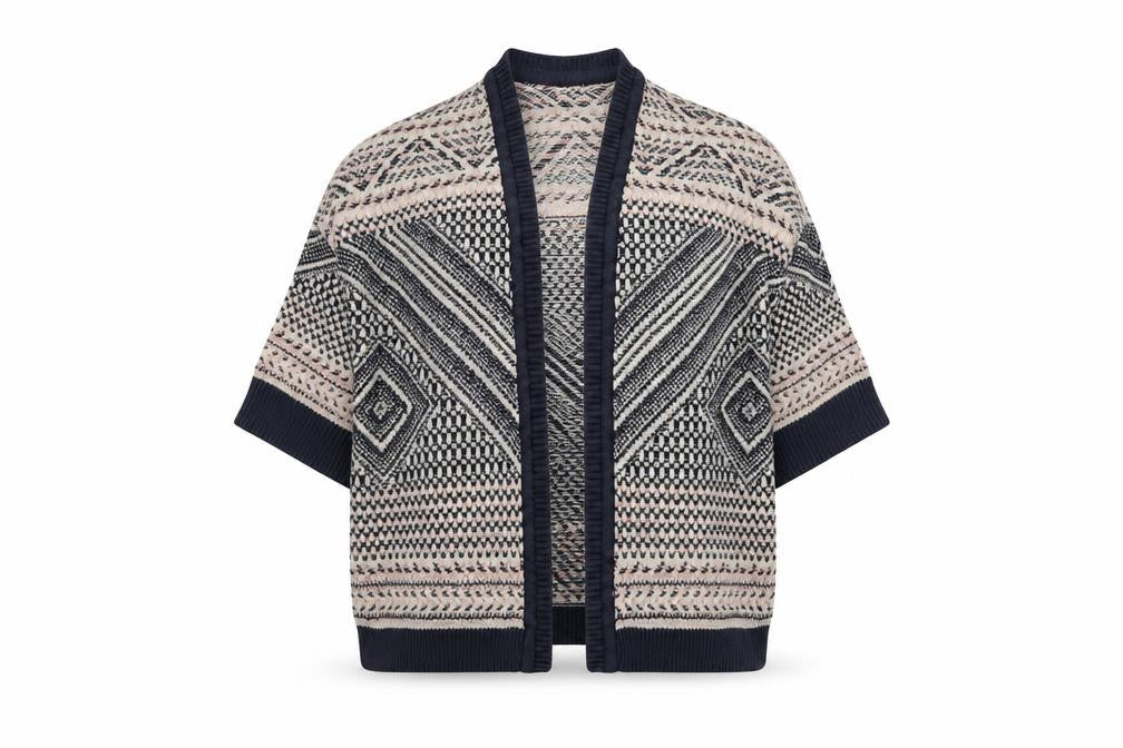 Marks & Spencer Women's Multicoloured Geometric Cardigan