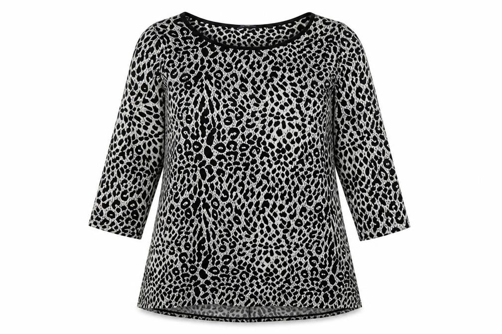 Marks & Spencer Women's Animal Print Blouse UK 12